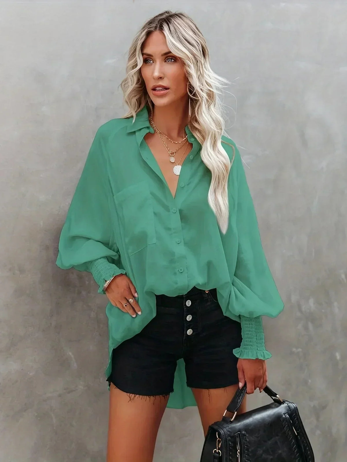 Beaudine - Airy Oversized Blouse