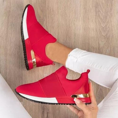 Orthopaedic Slip-On Trainers for Women with Non-Slip Sole
