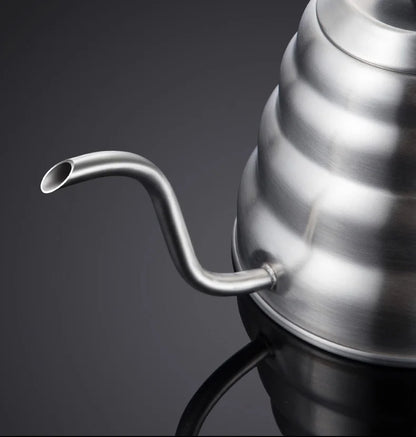 Stainless Steel Gooseneck Kettle - Thermometer - Perfect Temperature Control