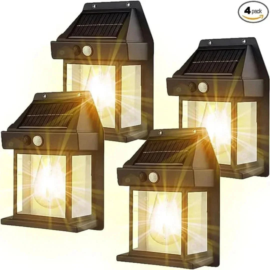 Lámpara solar de pared | Exterior