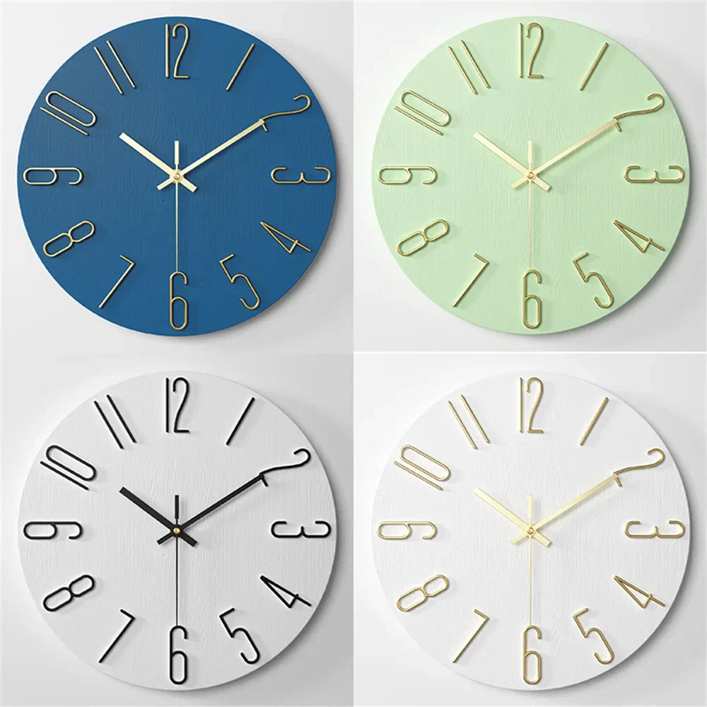 Modern Minimalist Wall Clock - Stylish - Functional - Timeless Design