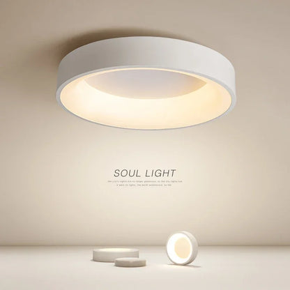 Modern LED Ceiling Light Nordic - Slim & Dimmable