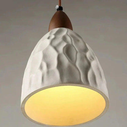 Retro LED Pendant Light in Concrete - Industrial Design
