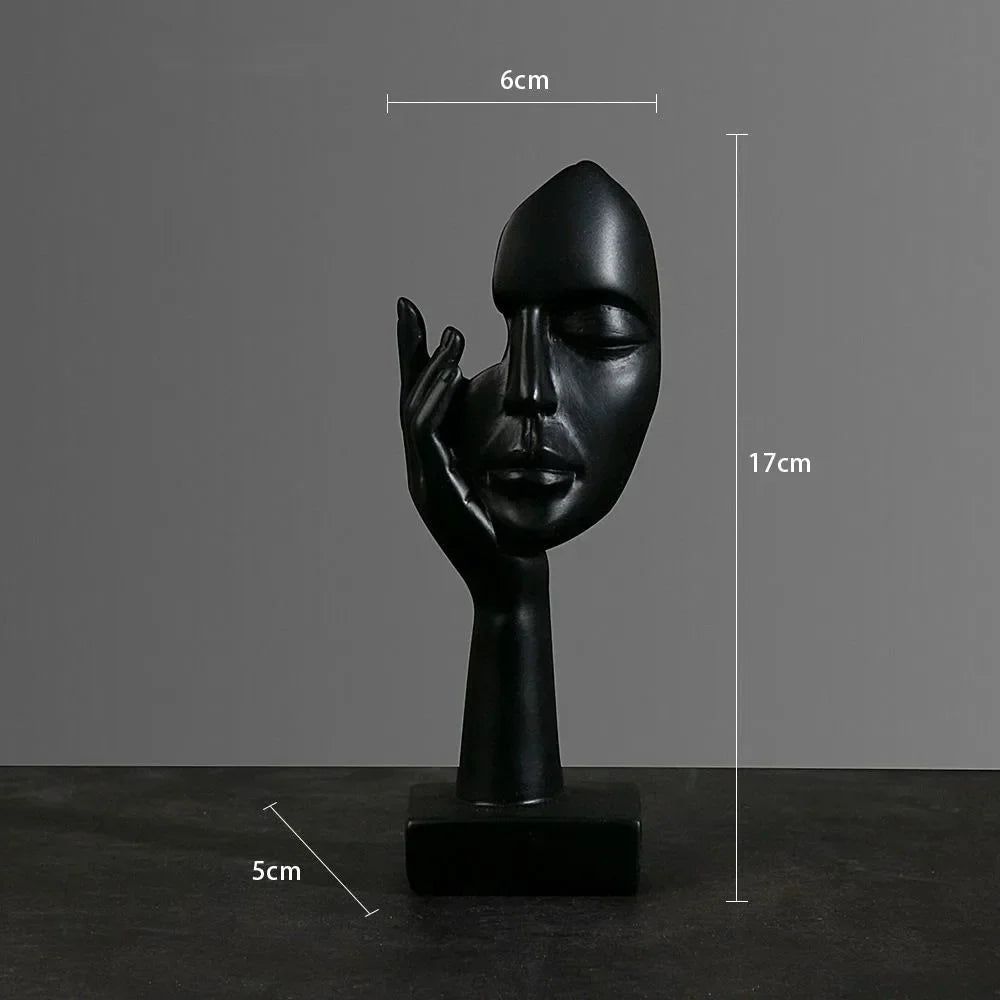 Sculture di volti astratti - Uniche e moderne