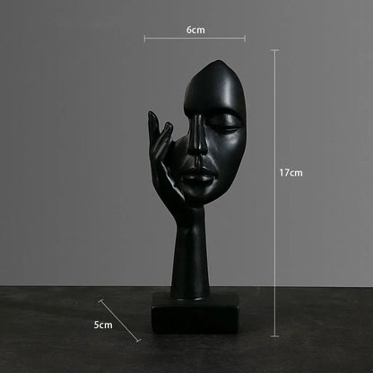 Sculture di volti astratti - Uniche e moderne