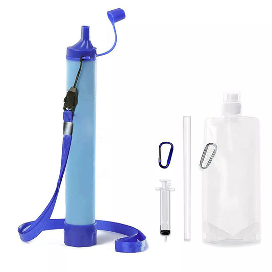 Filtro de agua portátil para uso al aire libre y de emergencia