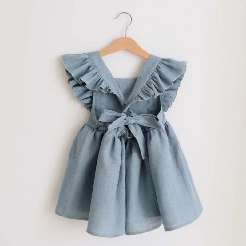 Vestito con volant per bambine - Giocosa eleganza