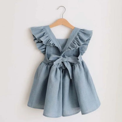 Vestito con volant per bambine - Giocosa eleganza