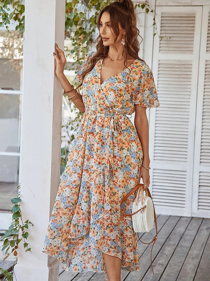 Bohemian Flower Dress - Fleur