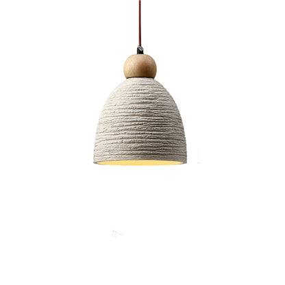 Retro Cream LED Pendant Light – Warm and Stylish