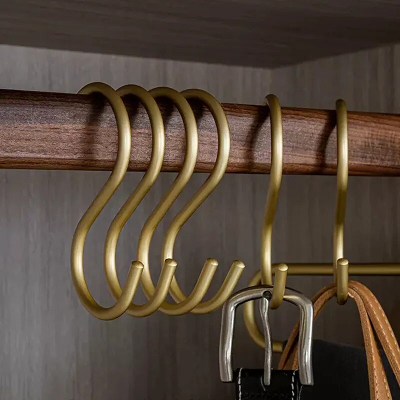 Elegant Clothing Hooks for Wardrobe and Coat Rack for Stylish Hanging