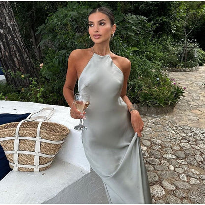 Sleeveless Elegant Maxi Dress - Sakia