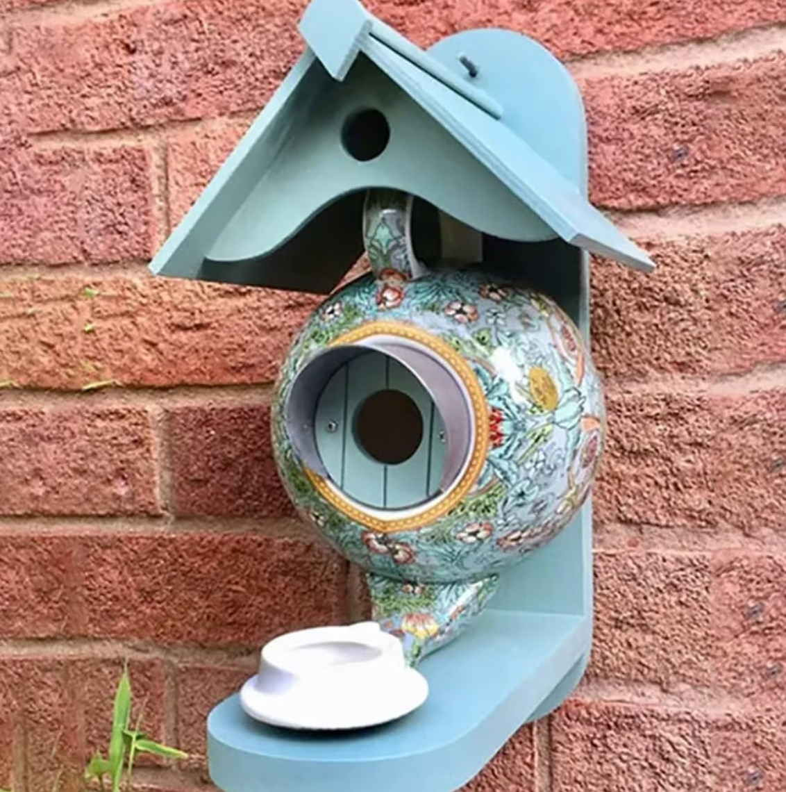 Colourful Birdhouse - Perfect for the Garden