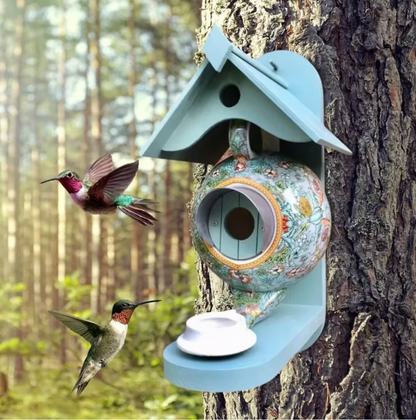 Colourful Birdhouse - Perfect for the Garden