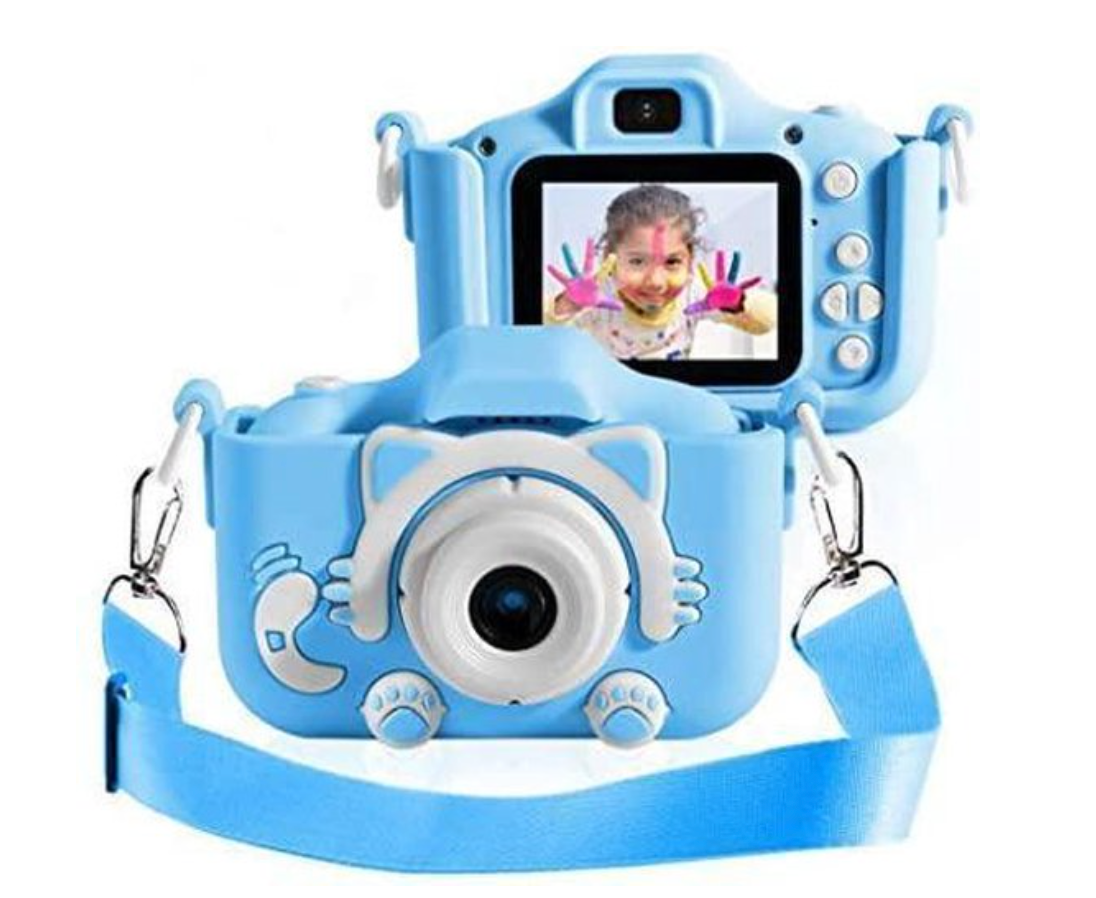 HD Mini Digital Camera with Protective Case for Children