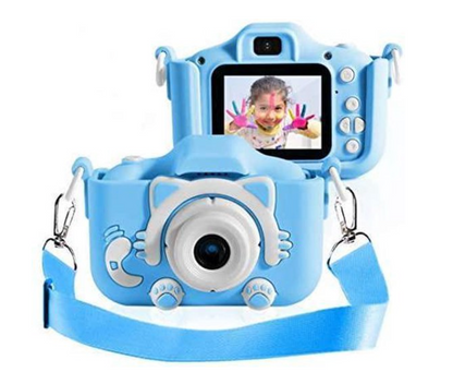HD Mini Digital Camera with Protective Case for Children
