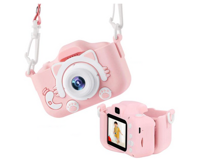 HD Mini Digital Camera with Protective Case for Children
