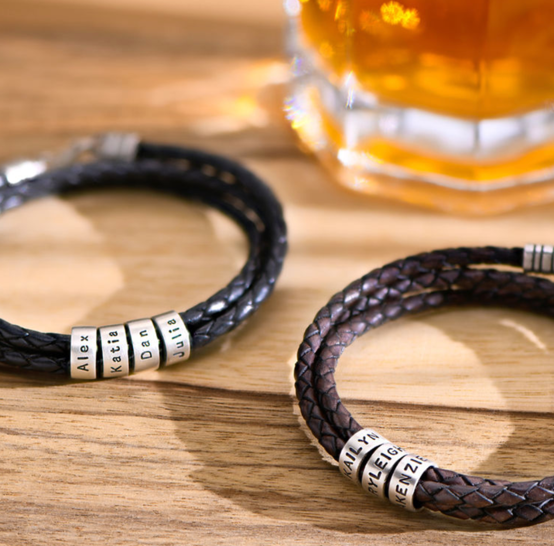 Father's Band - Personalised Bracelet