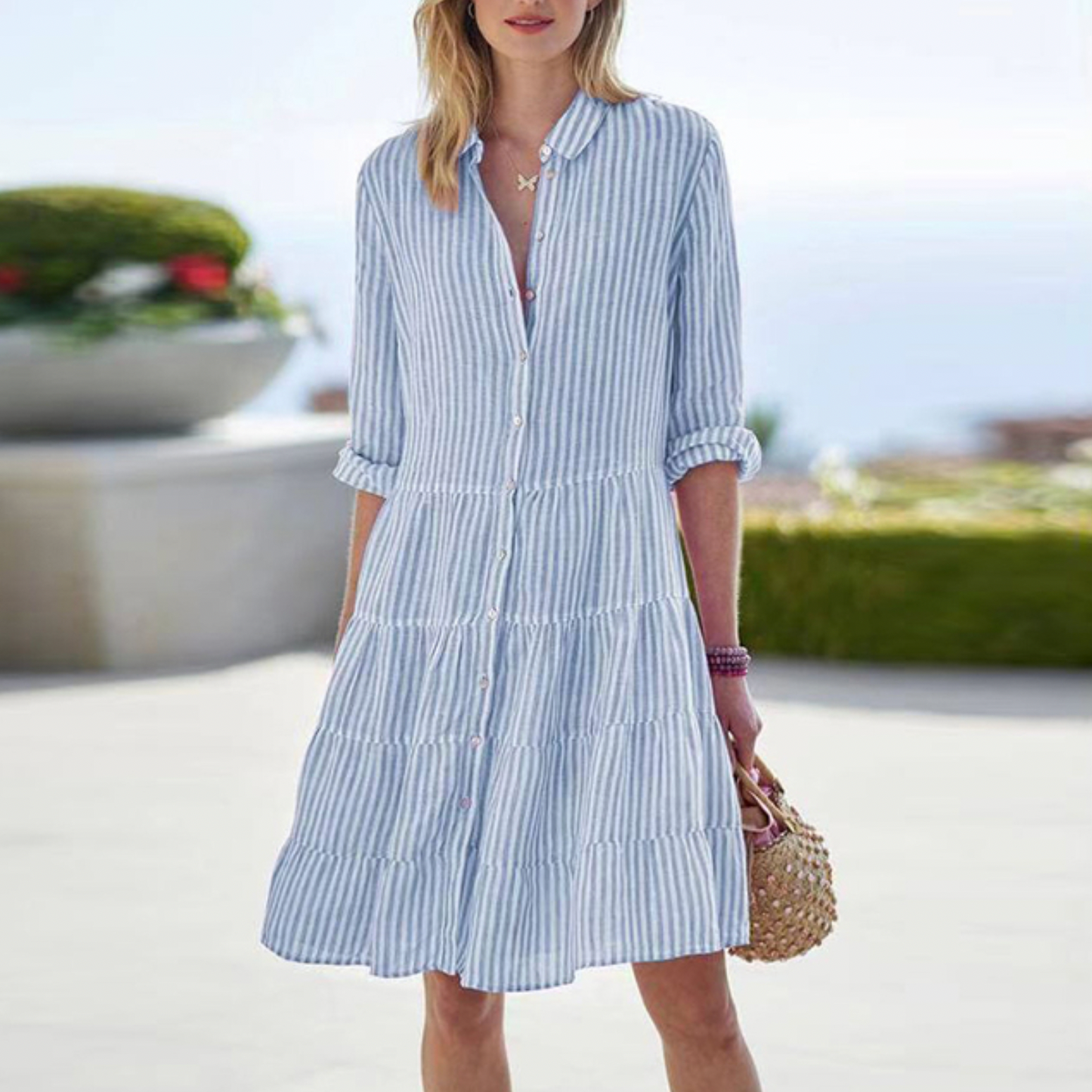 Summer Ladies' Dress - elegant and stylish