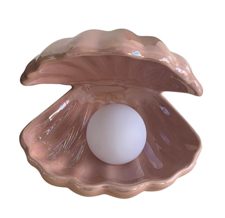 Magical Shell Lamp with Pearl
