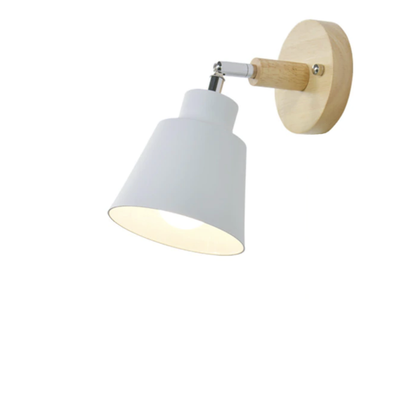 Lámpara de pared Collin giratoria con interruptor de cadena