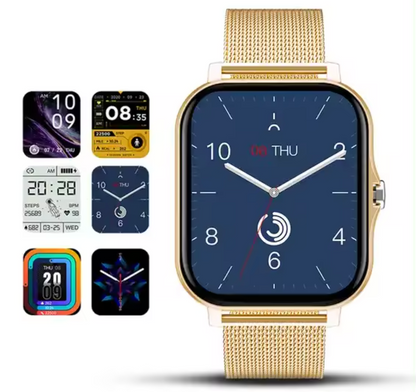 Elegante Smartwatch mit Gesundheits- und Aktivitätsüberwachung für Frauen – Aivee