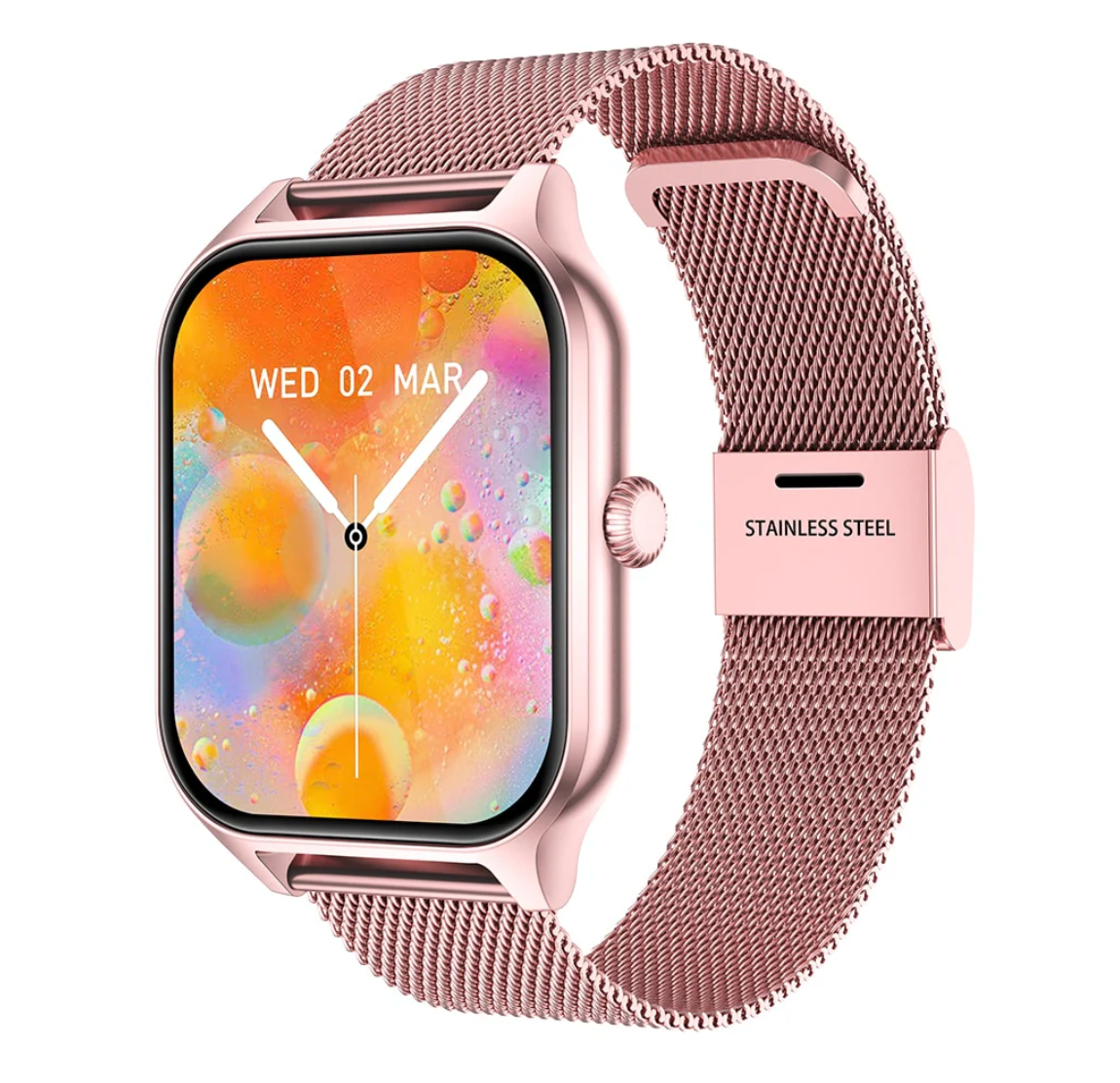 Elegante Smartwatch mit Gesundheits- und Aktivitätsüberwachung für Frauen – Aivee