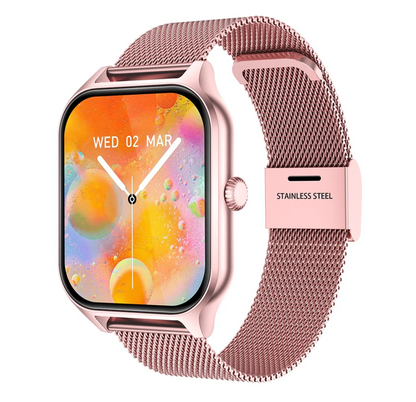 Elegante Smartwatch mit Gesundheits- und Aktivitätsüberwachung für Frauen – Aivee
