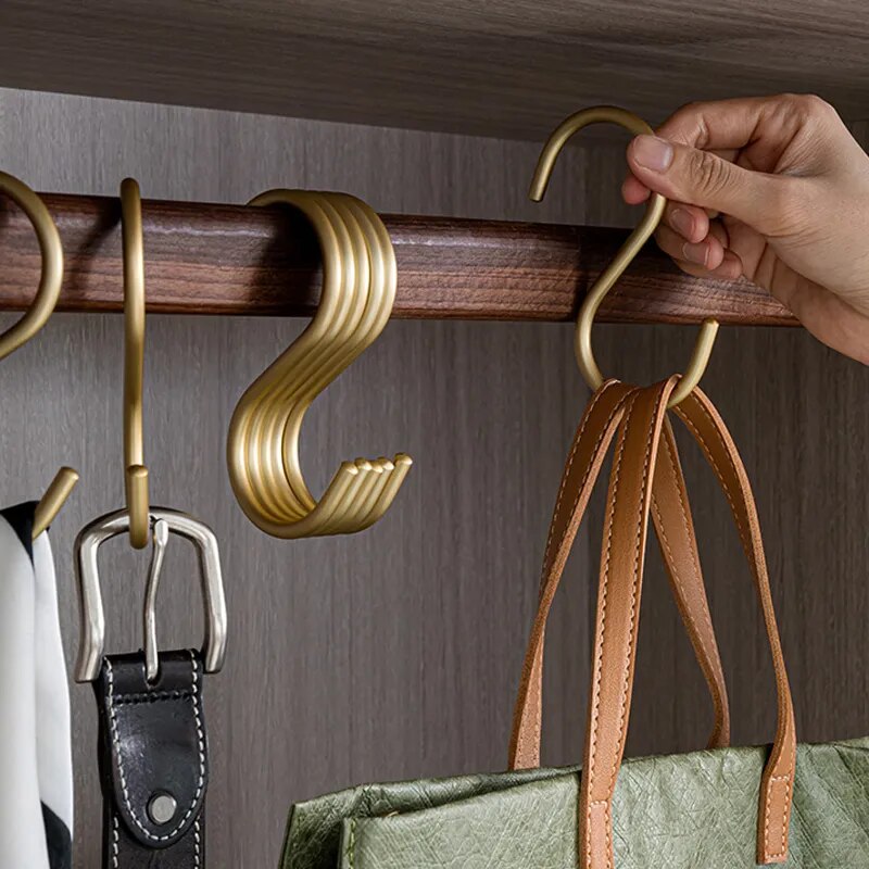 Elegant Clothing Hooks for Wardrobe and Coat Rack for Stylish Hanging