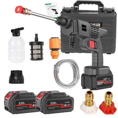 PowerWash Wireless Car Wash Gun – Powerful and Handy