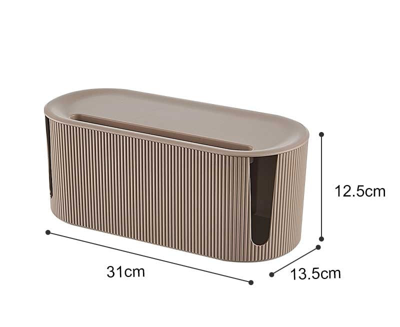 Cable organiser for wires, adapters, and power strips