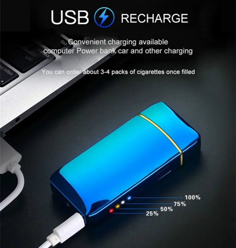 Encendedores electrónicos a prueba de viento – Encendedor de plasma recargable por USB