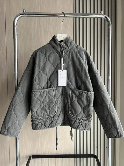 Zinnia – Padded Everyday Jacket | Pocket Detail