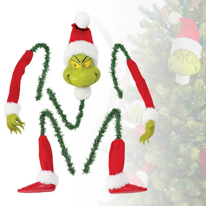 Bambola decorativa natalizia del Grinch - Per una gioia festosa e creativa