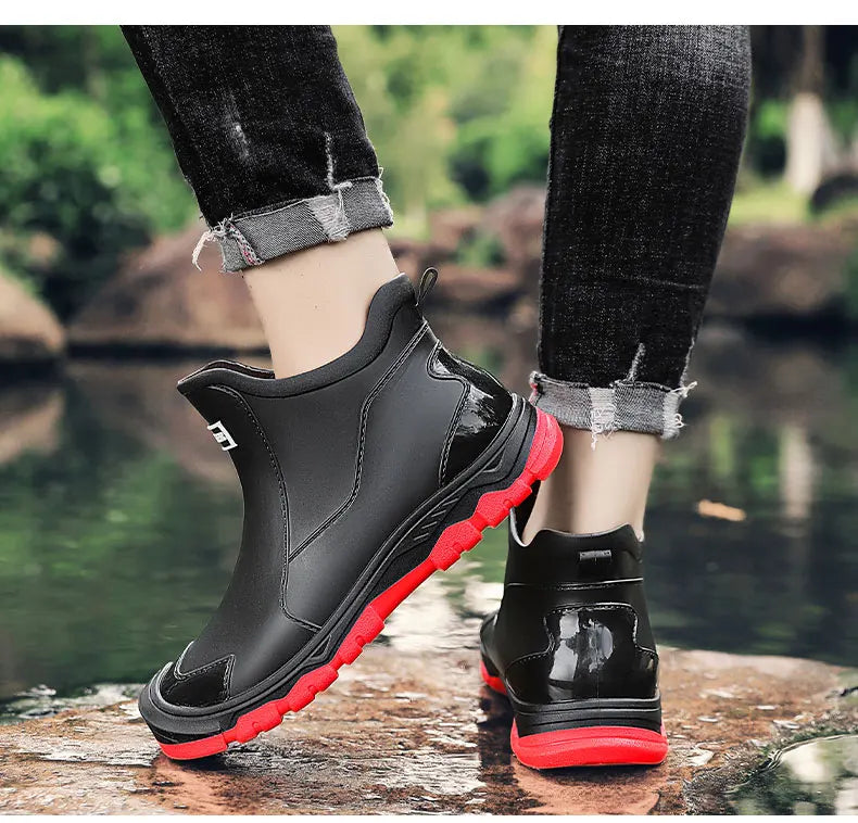 Waterproof Outdoor Ankle Boots for Men – Tough & Practical