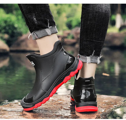 Waterproof Outdoor Ankle Boots for Men – Tough & Practical
