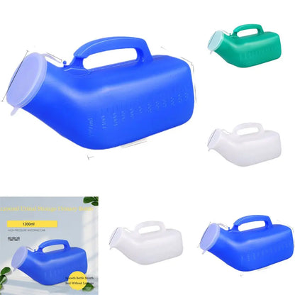Orinal portátil de 1200ml – Práctico y cómodo para viajar, acampar y realizar actividades al aire libre