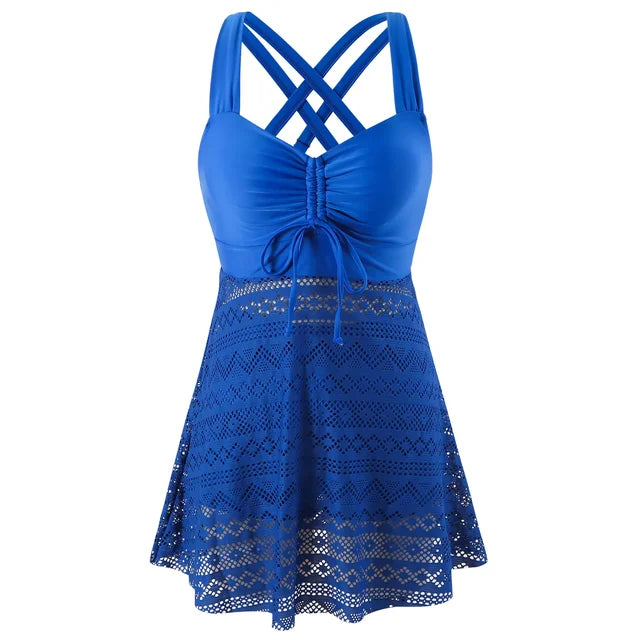 Stylish Shaping Tankini for Women with Fitted Top