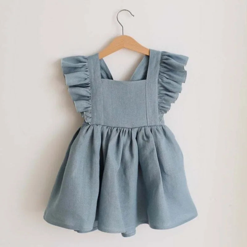 Vestito con volant per bambine - Giocosa eleganza