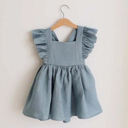 Vestito con volant per bambine - Giocosa eleganza