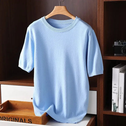 Men's Round Neck T-Shirt – Refined Basics for Every Day