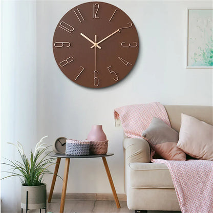 Modern Minimalist Wall Clock - Stylish - Functional - Timeless Design