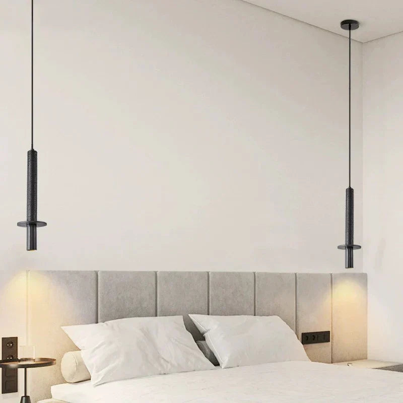 Modern Nordic LED Pendant Lamp - Yellow & Black