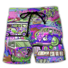 Herenzwemshort met graffitidesign