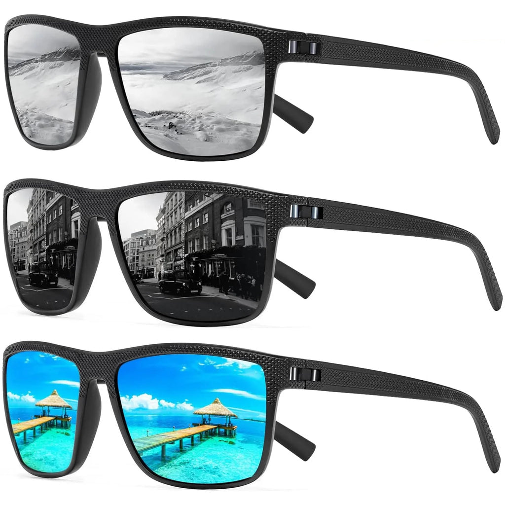 Set of 3 Polarised Sunglasses