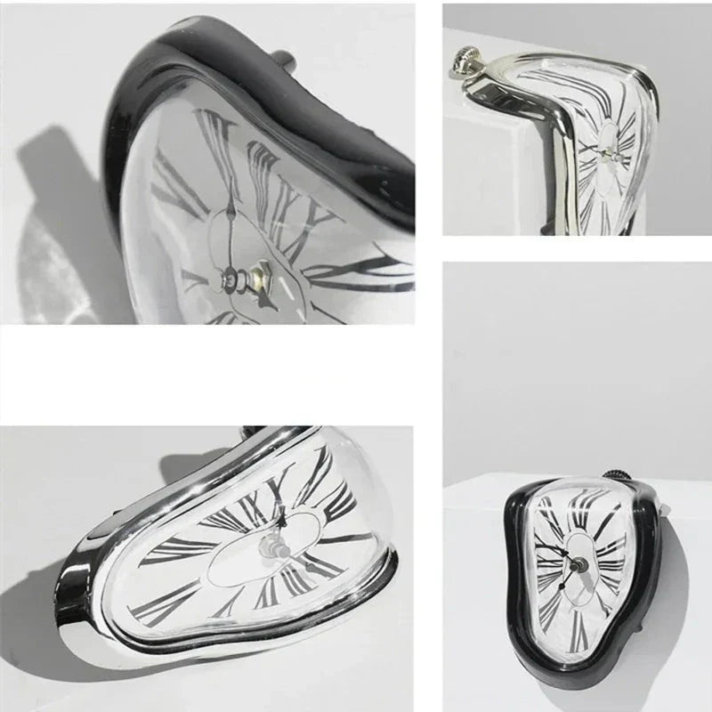 Melting Clock - Surrealist Style - Unique Decorative Artwork