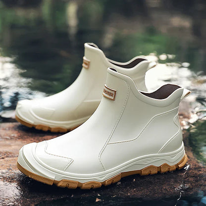 Waterproof Outdoor Ankle Boots for Men – Tough & Practical
