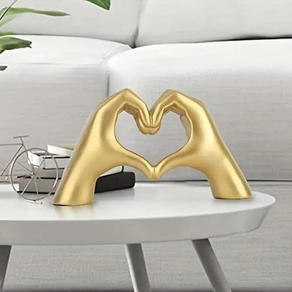 Decorazione con mani scultoree - Affettuosa ed elegante