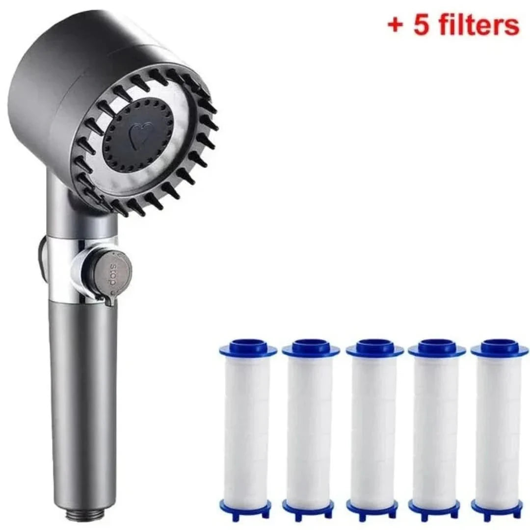 PressurePlus - 4 In 1 Shower Head