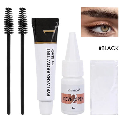 Semi-Permanent Eyelash Eyebrow Dye